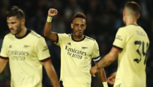 Aubameyang Impressed With Hat-Trick As Arsenal Flush Out West Bromwich Albion In Carabao Cup