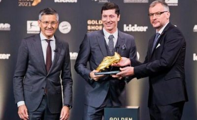 Bayern Munich: Robert Lewandowski Wins European Golden Shoe