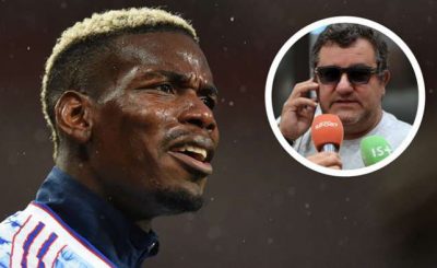 'Turin Is Still In His Heart' Raiola Predicts Pogba Could Returns To Juventus