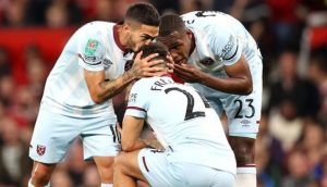 West Ham Revenge As They Knocked Man Utd Out Of Carabao Cup