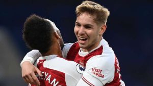 Aubameyang Praises Smith Rowe Over His Displayed Against Spur And Said 'He Wants His Kids To Emulate Him' 