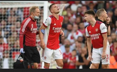 Granit Xhaka Rules Out For Three Months Due To A Knee Injury Sustained In Sunday's Victory Against Tottenham Hotspur.
