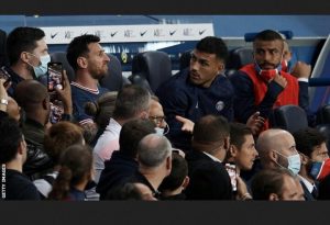 All Eyes On Messi As He Was Replaced In His Home Debut For Paris St-Germain