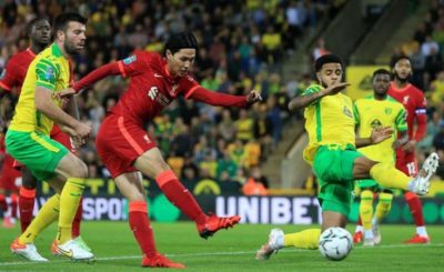 Takumi Minamino Scored Brace As Liverpool Knocked Norwich Out Of Carabao Cup By 0-3