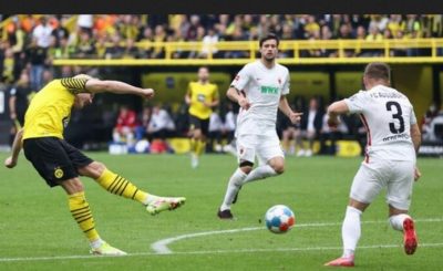 Dortmund Moved To Second With Victory Over Augsburg