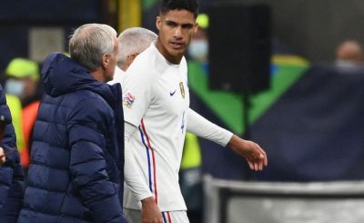 Injury Scare As Raphael Varane Hobbles Off In UEFA Nations League Final Between France And Spain