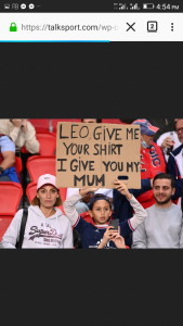 Child Offers His Mother To Lionel Messi As Swap Exchange To Get PSG Star’s Shirt.