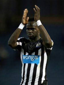 Touching Moment: Cheick Tiote’s Son Points To Late Father’s Name Outside St James’ Park As Family Attend Newcastle Clash Against Tottenham