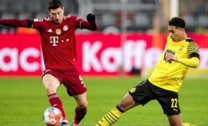Jude Bellingham Disagree With  Referee Decision For Borussia Dortmund v Bayern Munich
