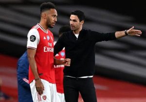 Mikel Arteta Does Not Rule Out Aubamenyang For Norwich Match