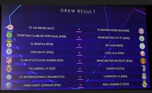 After originally making a mistake in the original Champions League last-16 draw, UEFA had to redo the draw. The eight fixtures have now been decided for the next stage of the Champions League after a lot of confusion, with only Chelsea vs Lille having the same outcome as the original draw. The standout fixture in the second, revised draw looks to be Paris Saint-Germain vs Real Madrid, with many different underlying storylines ready to be played out in the match. The Mbappe tie... Lionel Messi may be the name on the lips for many as he returns to Spain to face his former rivals, Real Madrid. However, his teammate Kylian Mbappe is subject to the excitement of this match. Real Madrid have made no hiding of their admiration for the French forward after nearly signing him in the summer of 2021. By the time that this game is played, there is the possibility that Mbappe will have signed a pre-contract agreement with Los Blancos to join them in the summer of 2022 after his PSG contract runs out. Sergio Ramos and Angel Di Maria will be returning to the Estadio Santiago Bernabeu to face their old club, with plenty at stake if PSG are to remain on track to win their first-ever Champions League title. A returning Ronaldo Another player that will be returning to Spain in the last 16 is Manchester United forward Cristiano Ronaldo, who will face his former rivals in Atletico Madrid. The Portuguese player gained hero-like status during his time at Real Madrid, as he helped them win four Champions League trophies, with two of those coming after beating Atletico in the 2014 and 2016 finals. The Champions League last-16 draw in full Red Bull Salzburg vs Bayern MunichSporting Lisbon vs Manchester CityBenfica vs AjaxChelsea vs LilleAtletico Madrid vs Manchester UnitedVillarreal vs JuventusInter vs LiverpoolParis Saint-Germain vs Real Madrid