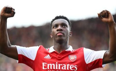 Eddie Nketiah Signs New Arsenal Five-Year Contract