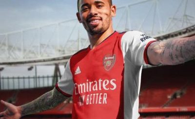 Gabriel Jesus Arsenal Squad Number Revealed As He Given Emirates Stadium Tour