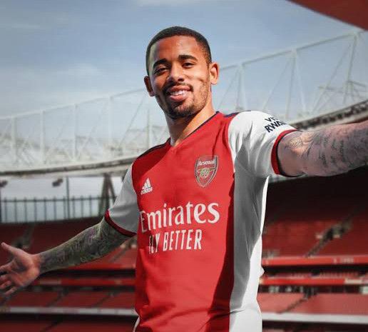 Gabriel Jesus Arsenal Squad Number Revealed As He Given Emirates Stadium Tour