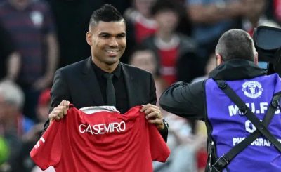 Manchester United Confirm Casemiro's Shirt Number