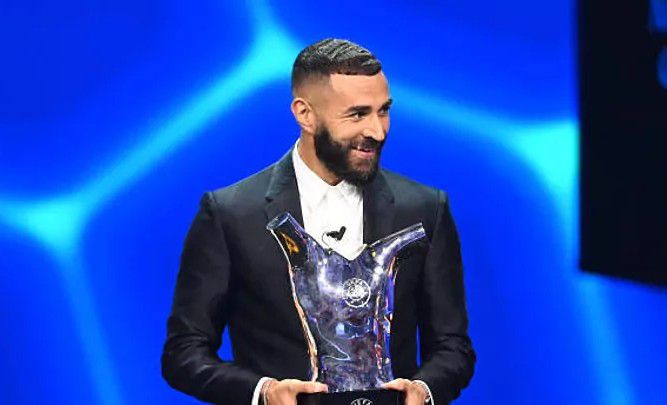 Benzema Win UEFA Men's Player Of The Year