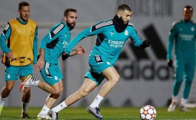 Karim Benzema Returns To Real Madrid Training