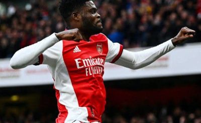 Injury Boost: Thomas Partey Back In Arsenal Training Ahead Weekend Game