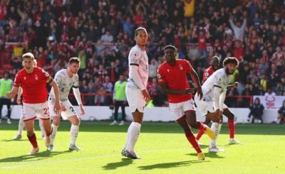 Nottinham Forest 1-0 Liverpool Highlights (Download Video)