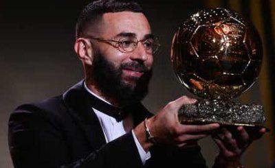 Karim Benzema Wins By Second Biggest Margin Ever As Ballon d'Or 2022 Voting Revealed