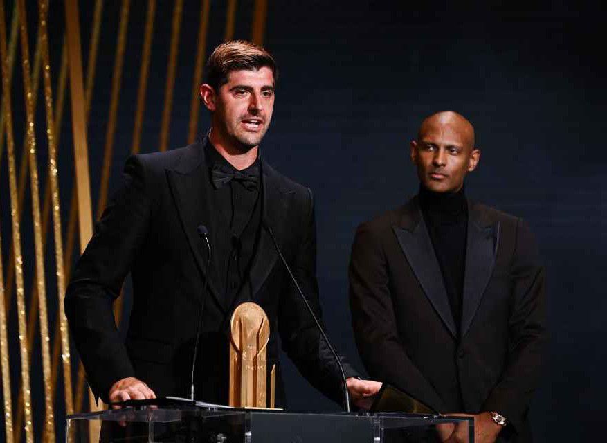 Thibaut Courtois Wins Yashin Trophy Award For Best Goalkeeper
