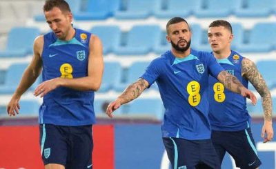 Kyle Walker Fit For First World Cup 2022 Training Session
