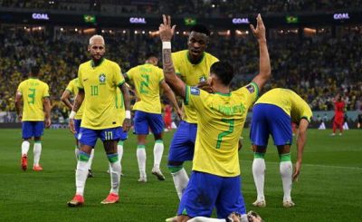 Brazil vs South Korea 4-1 Highlights (Download Video)