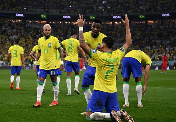 Brazil vs South Korea 4-1 Highlights (Download Video)