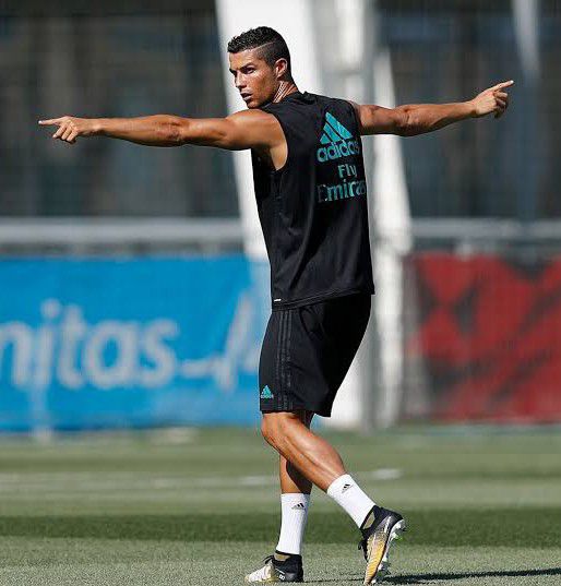 Cristiano Ronaldo ‘Training With Real Madrid’