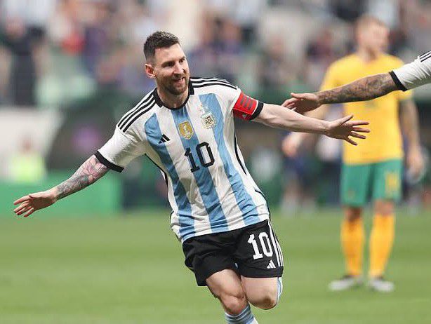 Messi scores a fastest goal in Argentina vs Australia 