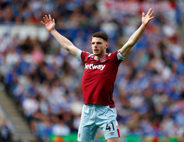 Declan Rice Farewell Letter to west Ham fans