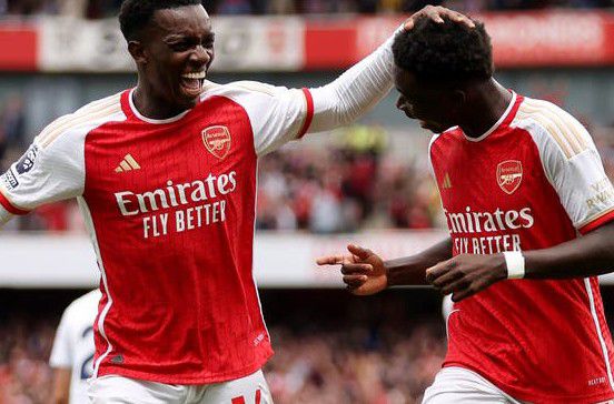 Bukayo Saka scores a Stunning in Arsenal vs Nottingham Forest 