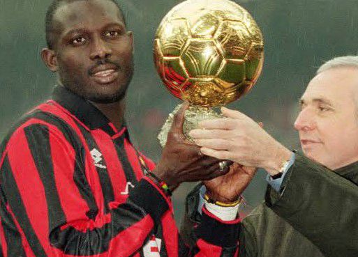 George weah Leading African greatest ranking 