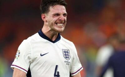 Declan Rice on England Spain Euro 2024 Final