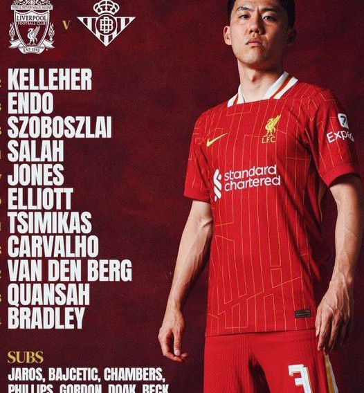 Liverpool vs Real Betis 