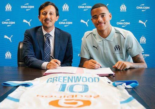 Mason Greenwood join Marseille 