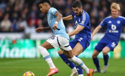 Leicester City vs Manchester City Football Highlights